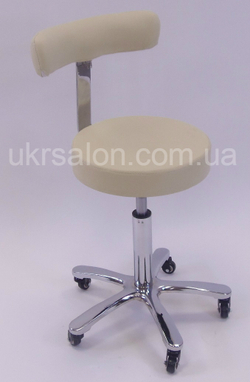 Стульчик мастера  Kilan с регулируемой спинкой