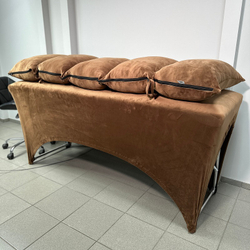 Захисний чохол на кушетку до ніжок плюш-велюр