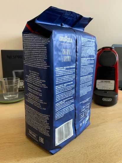 Кава в зернах Lavazza Crema e Aroma espresso 1000g