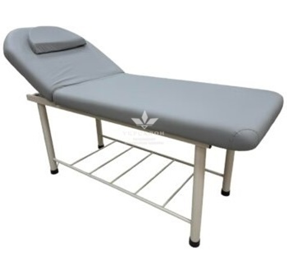 Стандартная косметологическая кушетка Soli серая