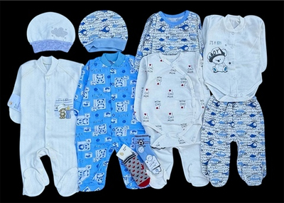 Гарний набір одягу для новонародженого хлопчика, якісний одяг для немовлят, зима, холодний демісезон (осінь, весна), зріст 62 см, бавовна