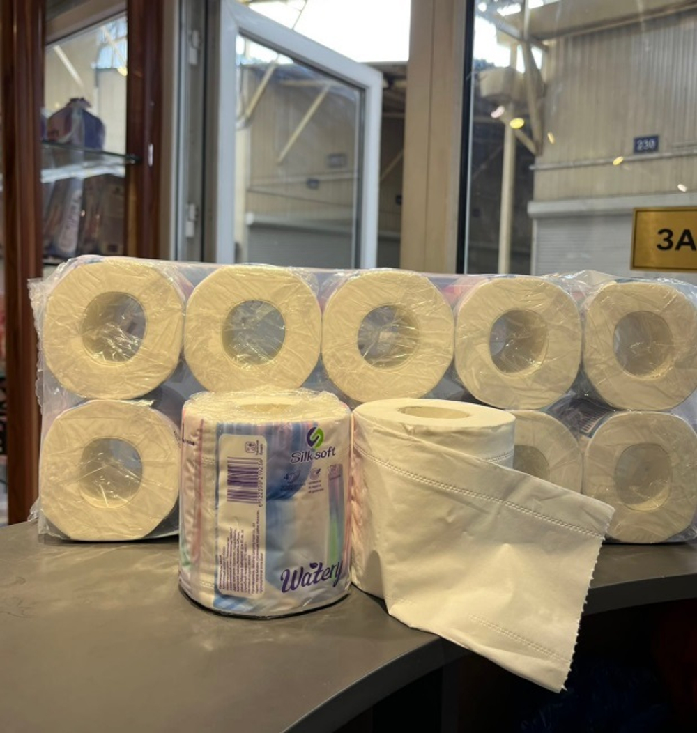 Мягкая туалетная бумага Silksoft, 10 шт