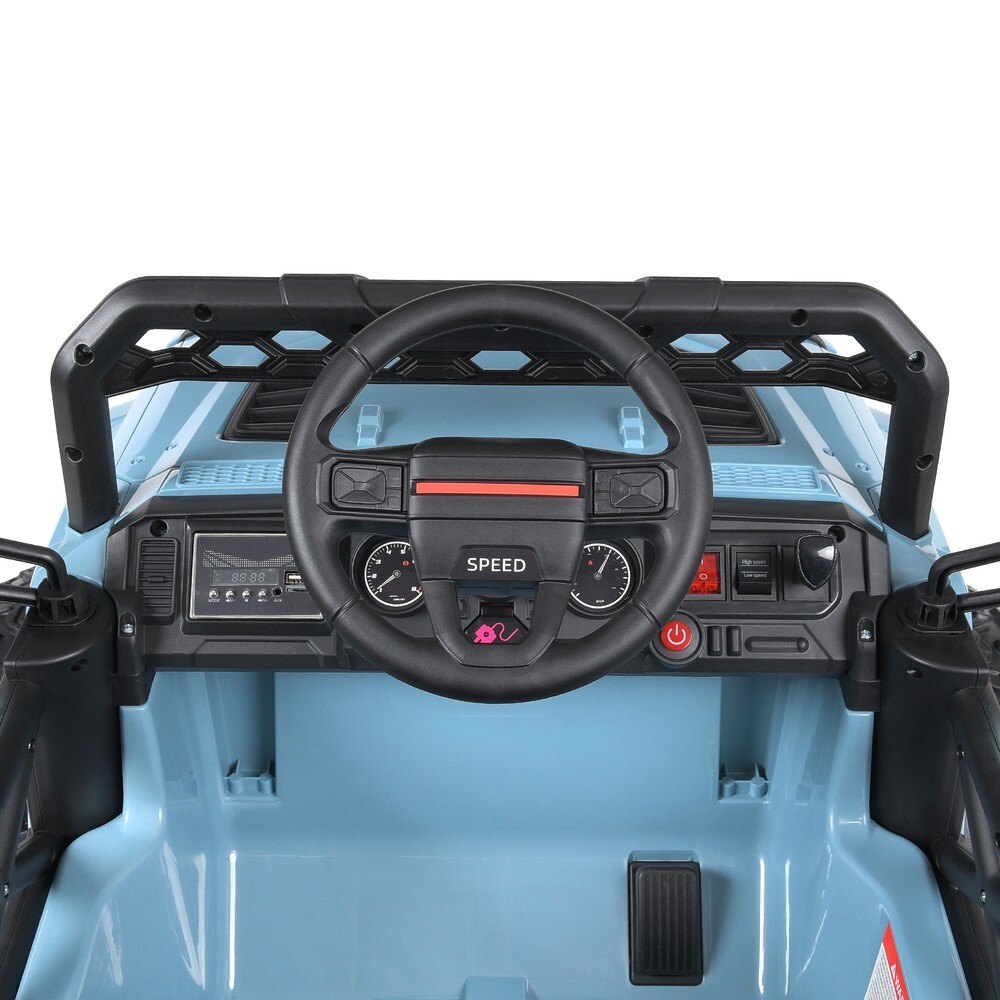 Дитячий електромобіль Jeep M 4960EBLR(24V)