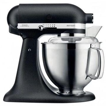 Кухонна машина KitchenAid Artisan 4,8 л 5KSM185PSEBK з відкидним блоком чорний чавун