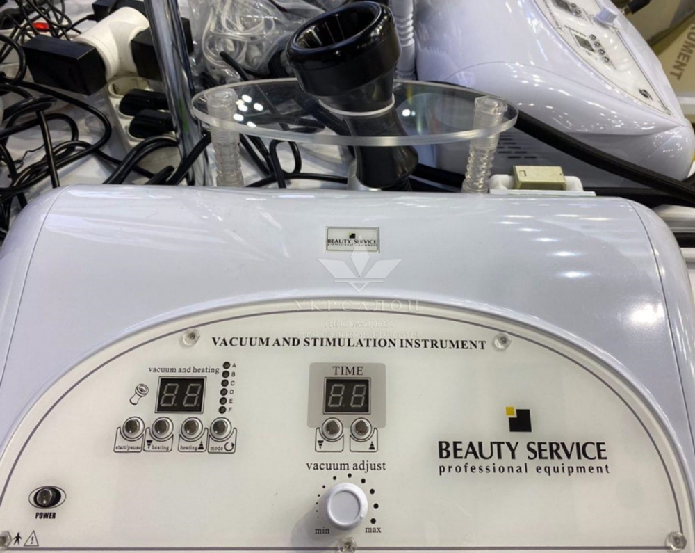 Аппарат 2-в-1 2001C Вакуумный термомассаж с прогревом + Биоэлектростимуляция