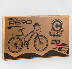 Детский спортивный велосипед 20 дюймов Corso AERO