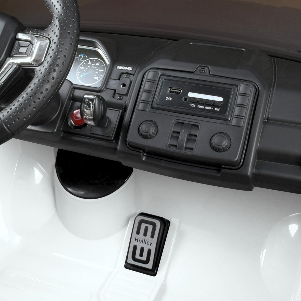 Детский двухместный электромобиль джип Ford M 4790EBLR (24V)