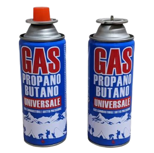 Портативный цанговый газовый баллон универсальный  220г