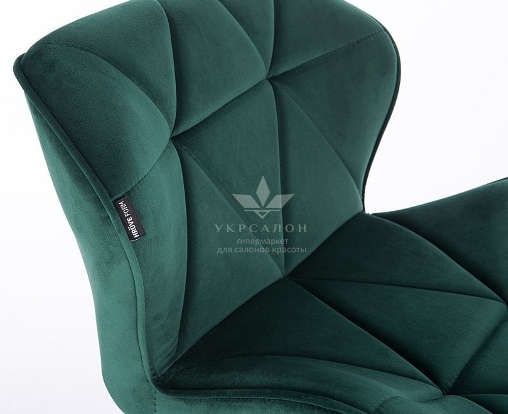 Стільчик клієнта Paris velor cross