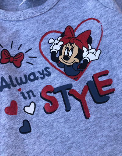 Боді з довгим рукавом, інтерлок ТМ "Disney Baby"