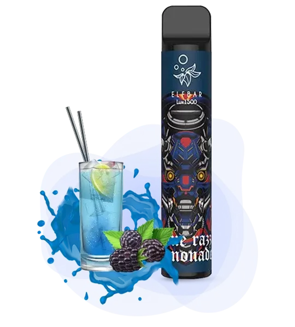 Elf Bar 1500 - Blue Razz Lemonade (5% nic) Lux