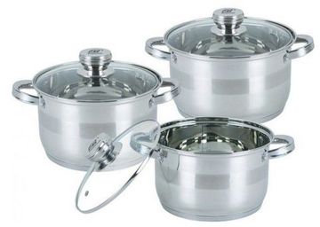 Набір каструль Bohmann BH 06275 (2,9 л. 3,9 л. 5,1 л.) 6 предметів