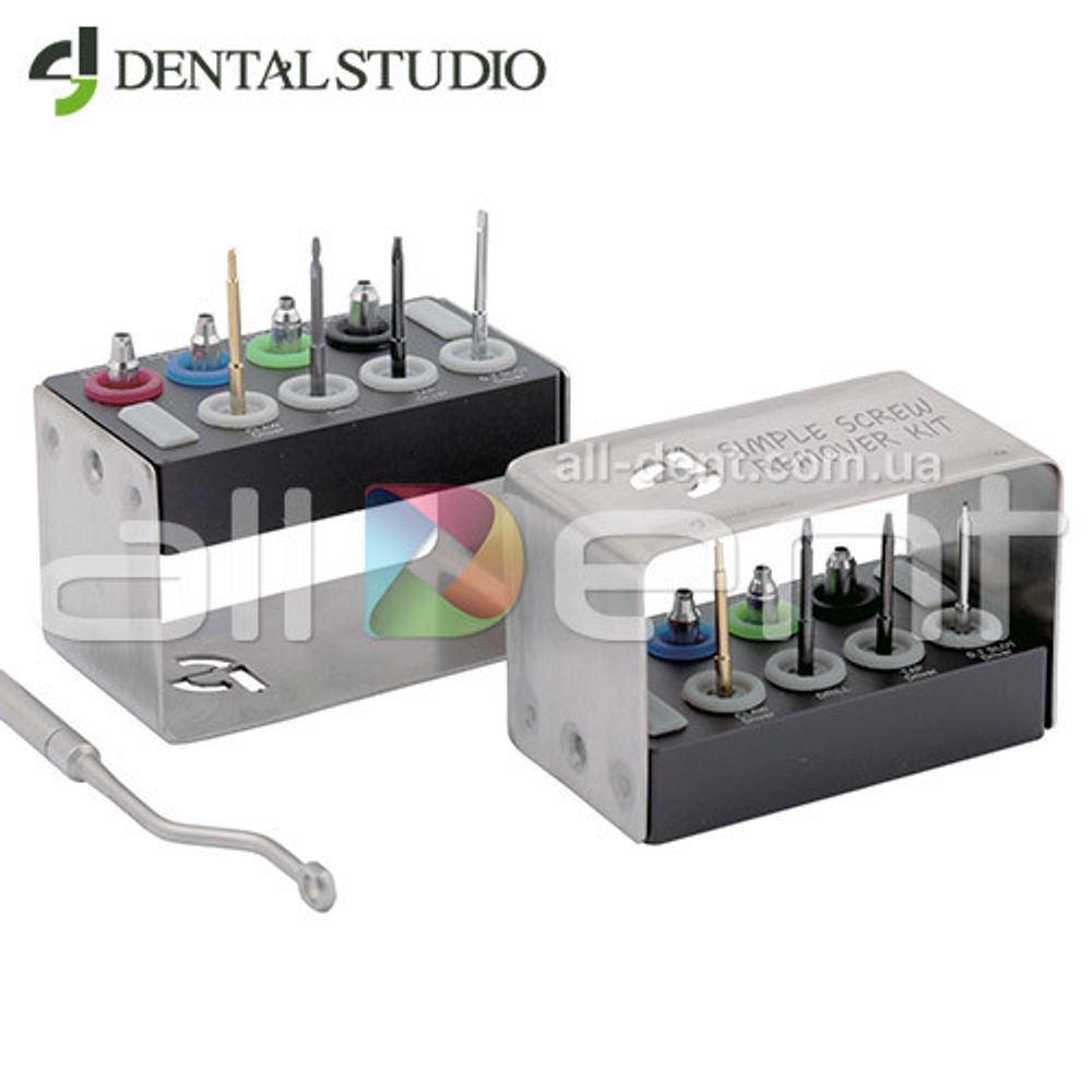 Набор для удаления винтов Simple Screw Remover Kit Dental Studio