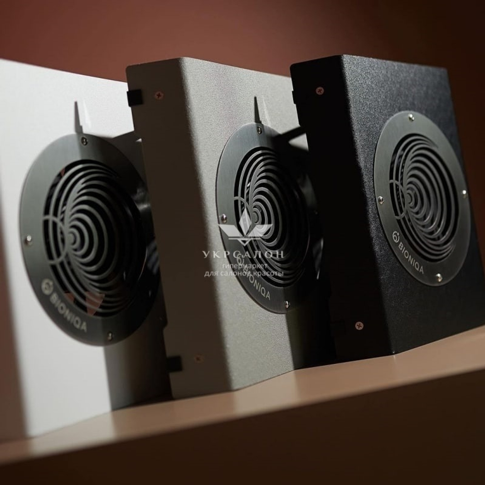 Настільна витяжка з підставкою для манікюру Bioniqa Tabletop V1 Handpad+ Grey