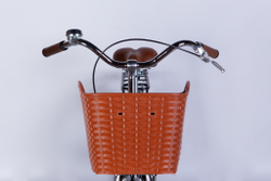Велосипед городской 26 дюймов Dorozhnik Lux Velosteel 2025 с корзиной и багажником, рама 17"