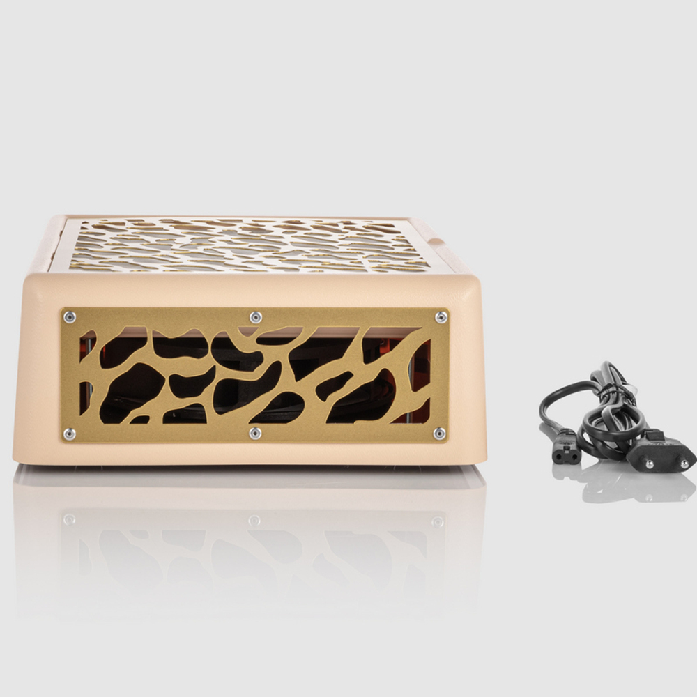 Настольная вытяжка с фильтром Air Max Panther бежевая gold