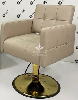 Парикмахерское кресло Primo Gold на диске
