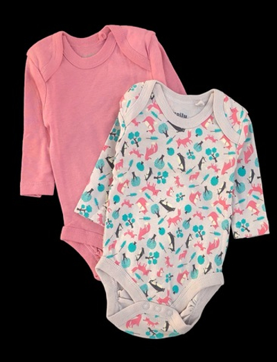 Боді з довгим рукавом, бавовна ТМ "Lupilu" (50/56 см)