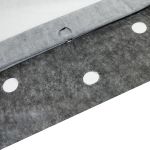 Агроволокно 50г./м2 1.6x100м. Черное-белое с перфорацией 3 отверстия