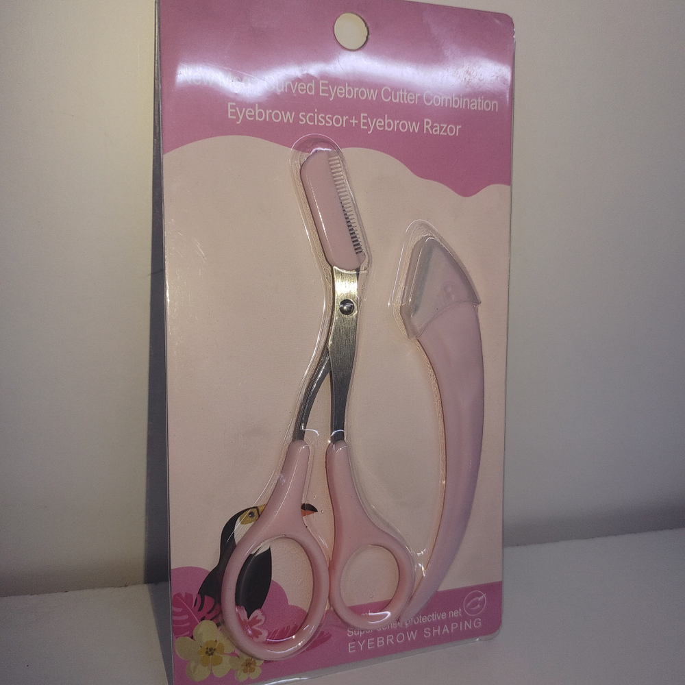 Набор по уходу за бровями, триммер+ножницы