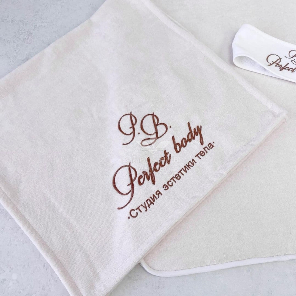 Комплект текстиля для студии эстетики 3  в 1