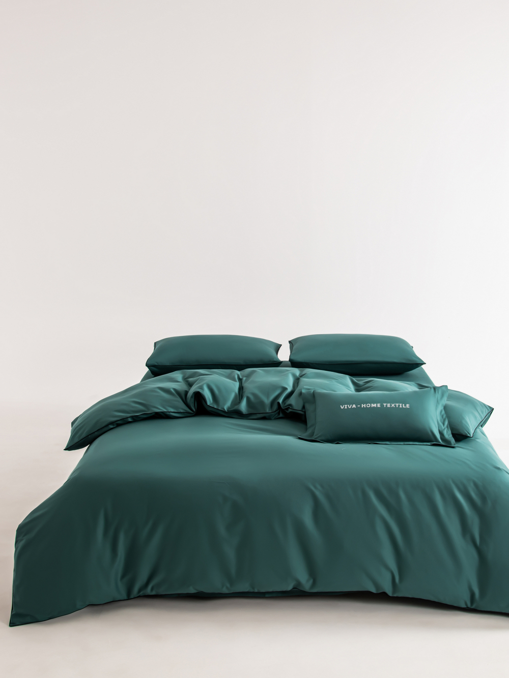 Комплект постельного белья Однотонный Сатин Элитный OCE009