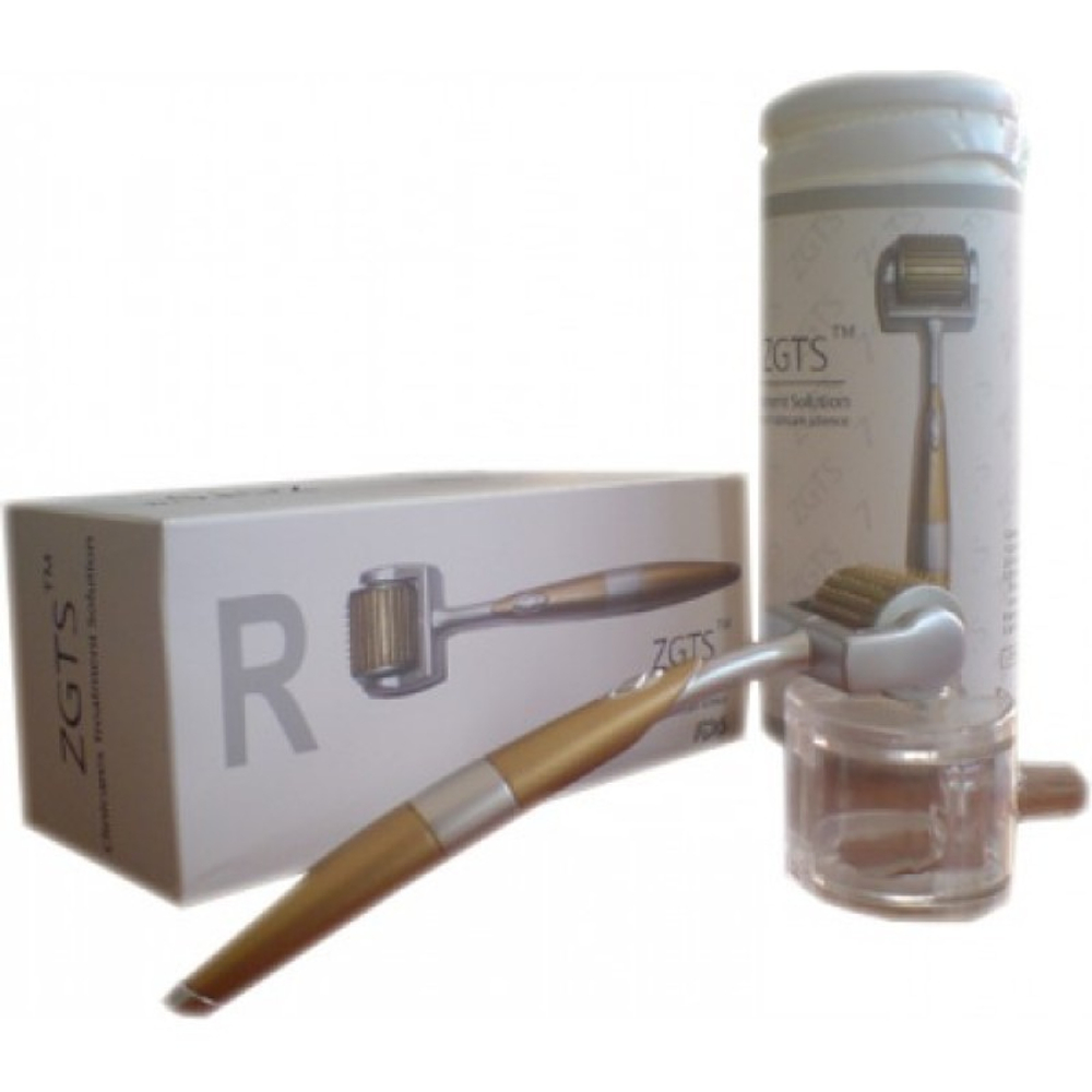 Мезороллер ZGTS с позолоченными иглами из титанового сплава