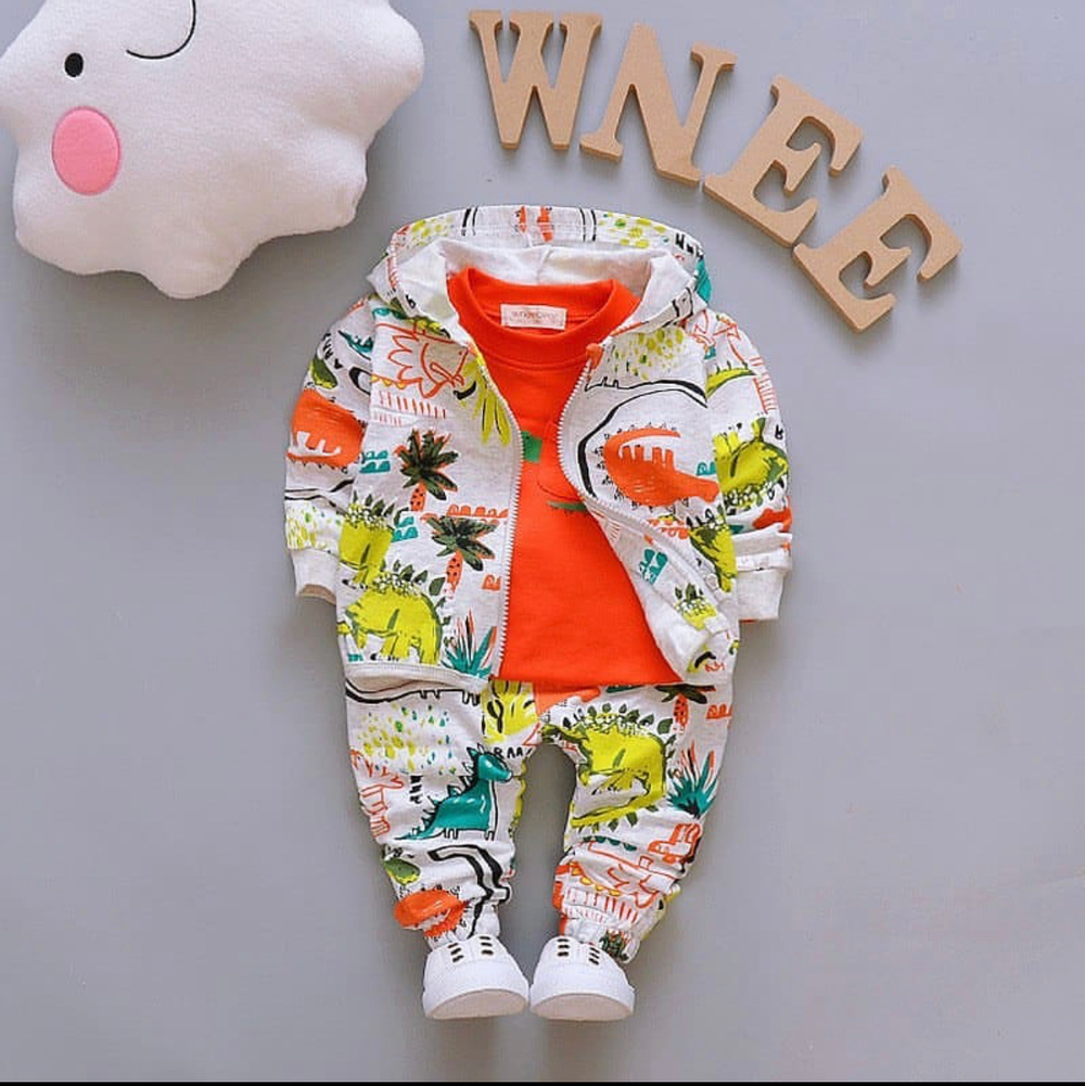 Костюм 5в1: кофта, штани, реглани, двунитка, бавовна ТМ "Moda kids" (116-122 см)