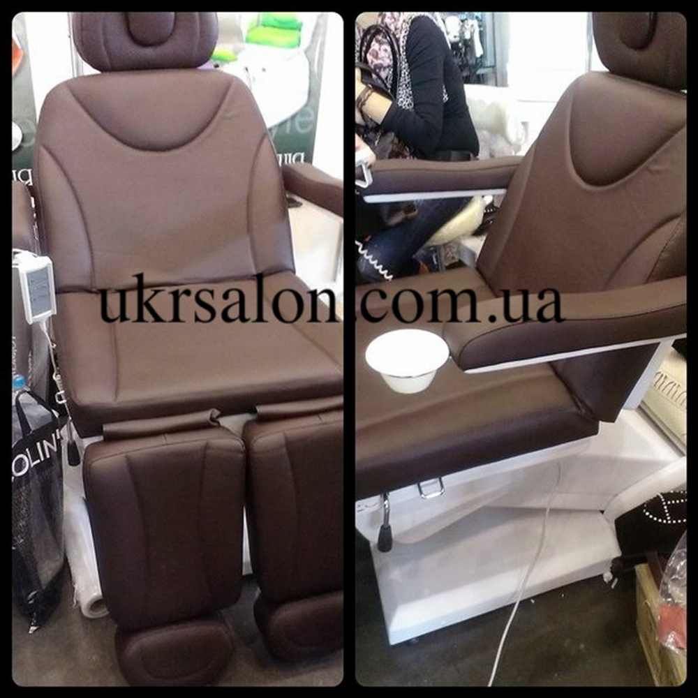 Педикюрно-косметологическое кресло с 3-мя электролифтами ZD-848-3A