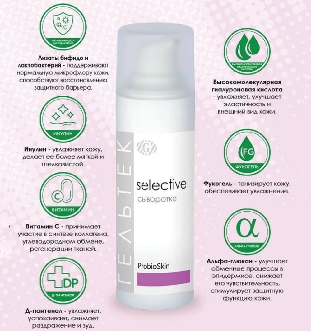 Сироватка Probioskin, Гельтек