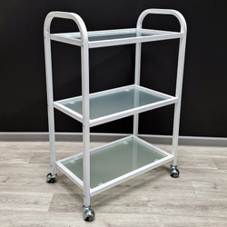 Тележка косметологическая R-21 white