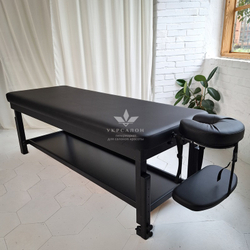 Стационарный массажный стол KP-9 Black