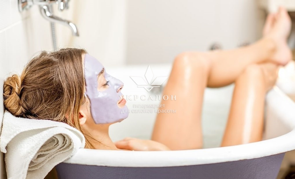 Альгінатна маска з чорницею та ромашкою Peel-off Mask for sensitive skins with blueberry & azulen, Algomask