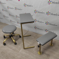 Столик для клиентов Tertio Gold