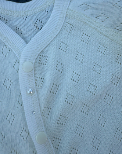 Боді-футболка, рібана ажур ТМ "Happy ToT" (68 см)