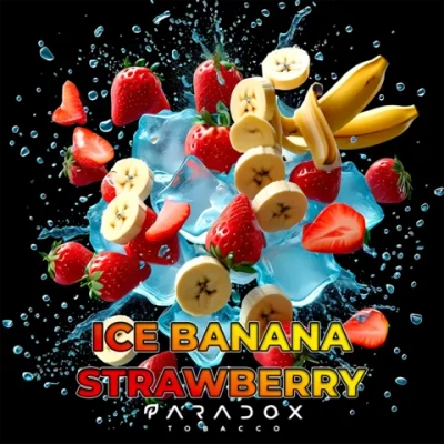 Табак Paradox Ice Banana Strawberry (Парадокс Лед Банан Клубника) 50г