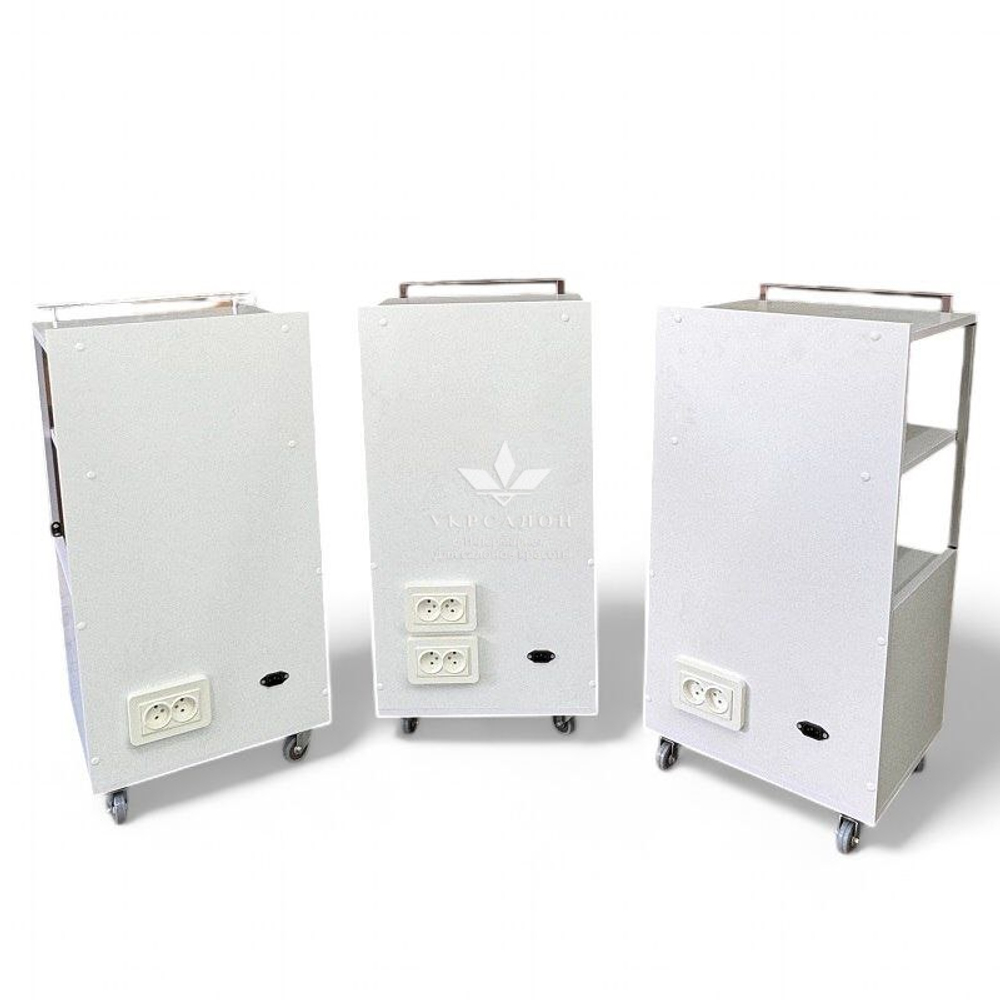 Педикюрний візок BVC ДСП з розетками