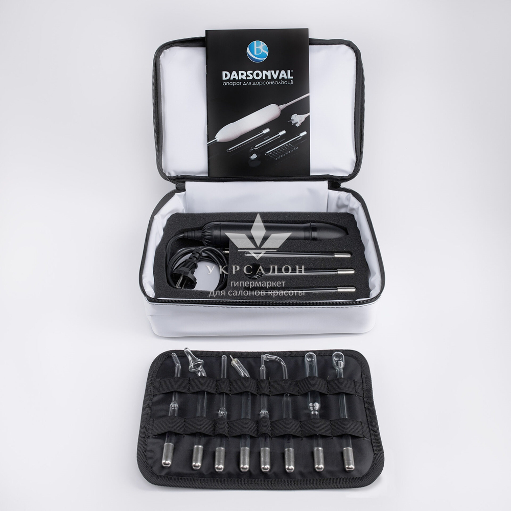 Аппарат Дарсонваль black с сумкой и набором электродов (11 шт)
