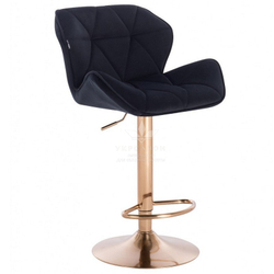 Стільчик для візажу Paris Velor gold