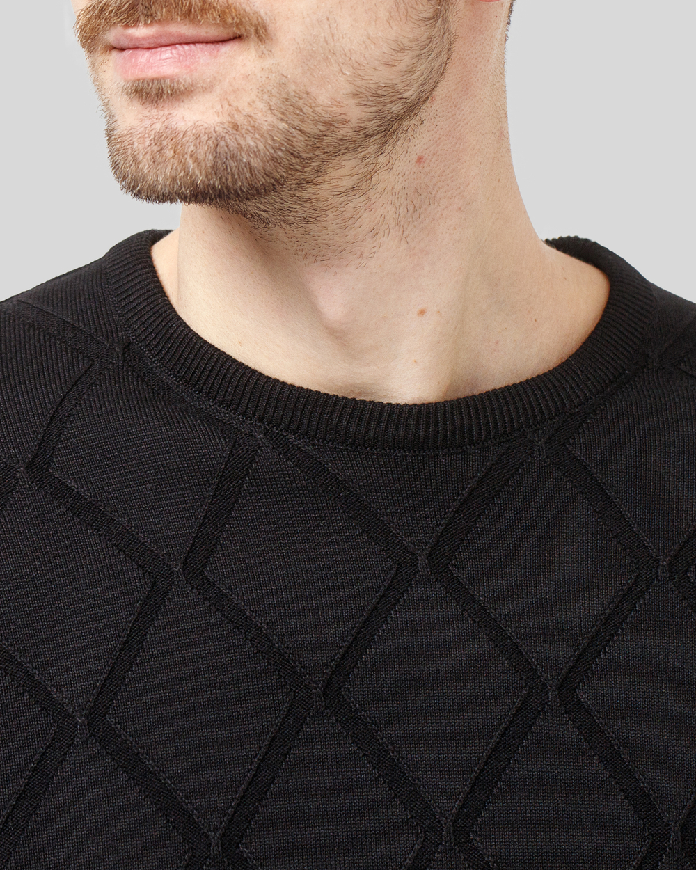 Джемпер чоловічий чорний (арт. 7662300404)