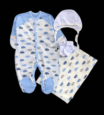 Гарний набір одягу для новонародженого хлопчика, якісний одяг для немовлят весна-літо, зріст 62 см, бавовна