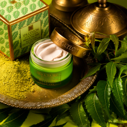 Денний крем протектор для жирної та проблемної шкіри SPF5 Маргоза та чайне дерево 100 г, SPA Ceylon