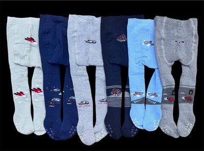 Колготки, "Baby boy", котон на махрі ТМ "Фенна"