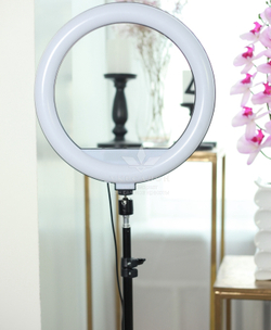 Кольцевая лампа Elexy 33 c функцией работы от повербанка