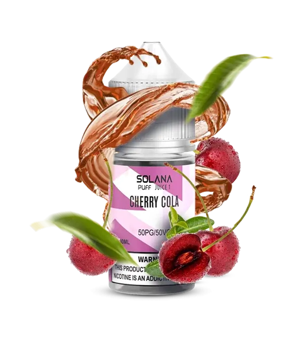 Солевая Жидкость Solana Cherry Cola (Солана Кола Вишня) 30ml 50mg