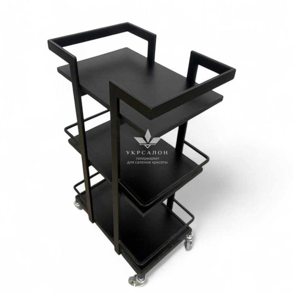 Косметологічний візок Mark 07 Black ДСП