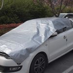 Тент 10х12 от дождя и снега 250г./м2 (серый/черный). Усиленные края.