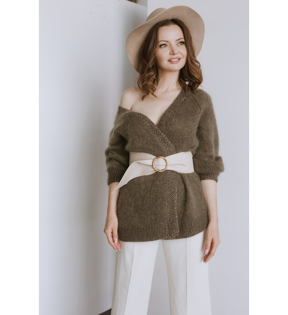 Кардиган из мохера LANG Trend