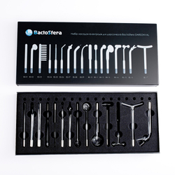 Набор электродов для дарсонвалей Darsonval (17 шт) с коробкой-пьедесталом