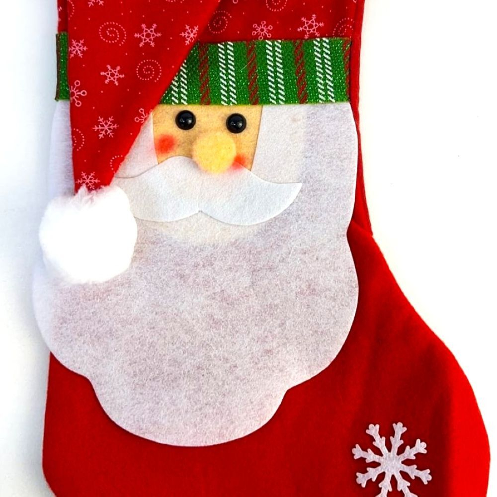 Ноговодний подарочный носок Санта